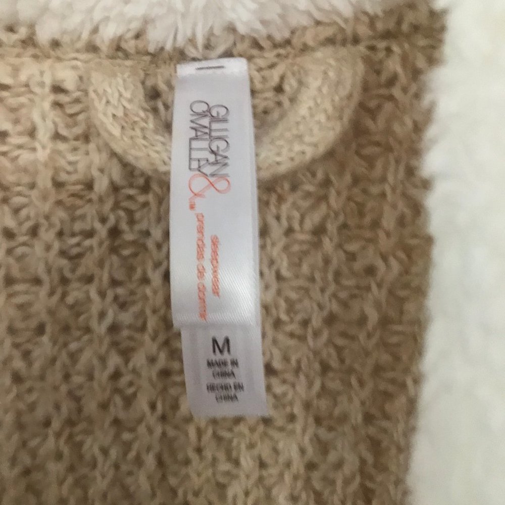 Cozy Tan Robe Size M - Picture 4 of 5